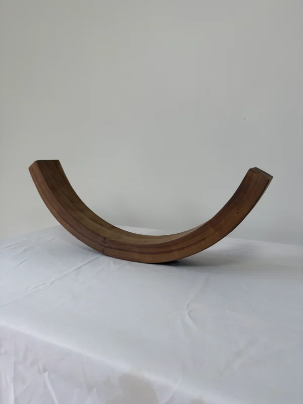 Premium Black Walnut Bent Wood Arch Component