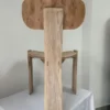 Nordic Solid Wood Dining Chair - Minimalist Ash & Mixed Hardwood Accent Chair