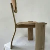 Nordic Solid Wood Dining Chair - Minimalist Ash & Mixed Hardwood Accent Chair