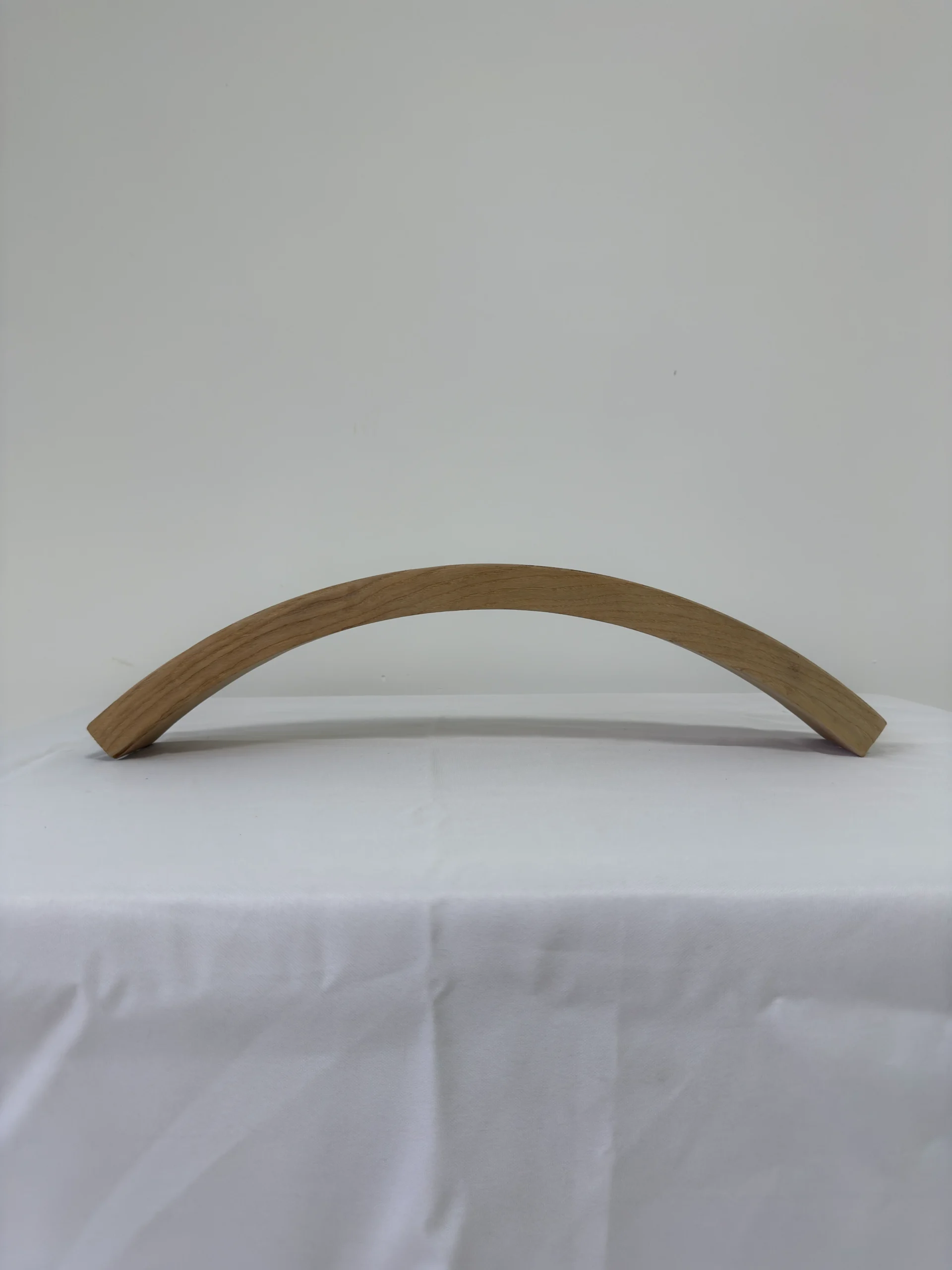 Premium Solid White Ash Wood Press-Curved Bent Slat | 58.2 x 7.3 x 3 cm (22.91" x 2.87" x 1.18") | Furniture-Grade Curved Ash Blank for Bentwood Furniture, Woodworking & DIY Home Decor