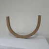 Premium Solid White Ash Wood Press-Curved Bent Slat | 109.5 x 4.6 x 4 cm (43.11" x 1.81" x 1.57") | Furniture-Grade Curved Ash Blank for Bentwood Furniture, Woodworking & DIY Home Decor