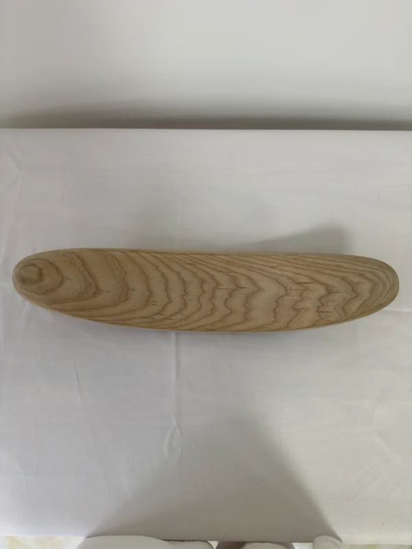 Premium Solid White Ash Wood Press-Curved Bent Slat | 53 x 12 x 2.5 cm (20.87" x 4.72" x 0.98") | Furniture-Grade Curved Ash Blank for Bentwood Furniture, Woodworking & DIY Home Decor