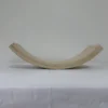 Premium Solid White Ash Wood Press-Curved Bent Slat | 54 x 13.5 x 3 cm (21.26" x 5.31" x 1.18") | Wide-Format Furniture-Grade Curved Ash Blank for Bentwood Furniture, Woodworking & DIY Home Decor