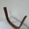 Premium Solid Black Walnut Press-Curved Bent Slat | 136.7 x 7.8 x 2.1 cm (53.82" x 3.07" x 0.83") | Luxury Curved Wood Blank for High-End Bentwood Furniture & Bespoke Woodworking
