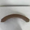 Premium Solid Black Walnut Laminated Bent Plywood Slat | 55 x 11.7 x 4 cm (21.65" x 4.61" x 1.57") | Furniture-Grade Curved Ash Veneer Wood Blank for Bentwood Furniture & Woodworking