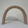Premium Solid White Ash Wood Press-Curved Bent Slat | 116 x 12 x 3.2 cm (45.67" x 4.72" x 1.26") | Large-Format Furniture-Grade Curved Ash Blank for Bentwood Furniture, Woodworking & DIY Home Decor