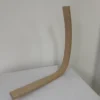 Premium Solid White Ash Wood Press-Curved Bent Slat | 115 x 11.5 x 2.9 cm (45.28" x 4.53" x 1.14") | Furniture-Grade Curved Ash Blank for Woodworking, Bentwood Furniture & Home Decor