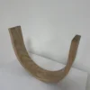 Premium Solid White Ash Wood Press-Curved Bent Slat | 115 x 11.5 x 2.9 cm (45.28" x 4.53" x 1.14") | Furniture-Grade Curved Ash Blank for Woodworking, Bentwood Furniture & Home Decor