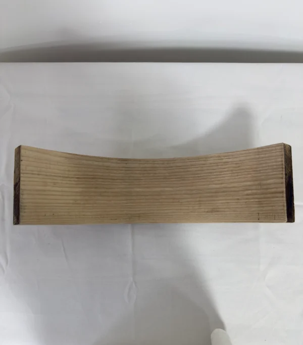 Premium Solid Ash Wood Press-Curved Slat | 54.5 x 13 x 3.3 cm (21.46" x 5.12" x 1.3") Curved Wood Blank for Furniture, DIY Woodworking & Home Decor