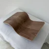 Premium Bent Laminated Double-Sided Curved Wood Panel | 66 x 35 x 1.1 cm (≈25.98" x 13.78" x 0.43") | Double-Sided Black Walnut / White Ash Options