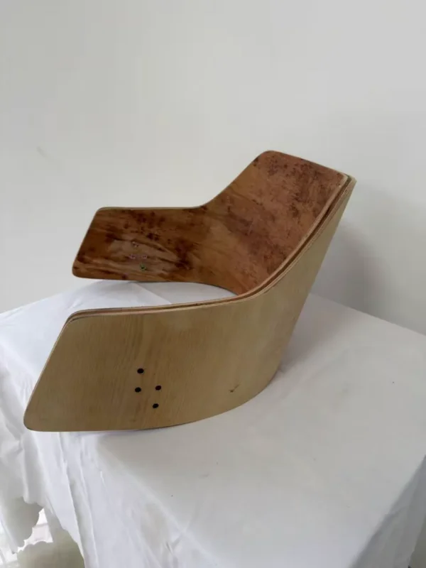 Premium Bent Laminated Single-Sided White Ash Wood Panel | 120 x 40 x 2 cm (≈47.24" x 15.75" x 0.79")