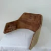 Premium Bent Laminated Single-Sided White Ash Wood Panel | 120 x 40 x 2 cm (≈47.24" x 15.75" x 0.79")