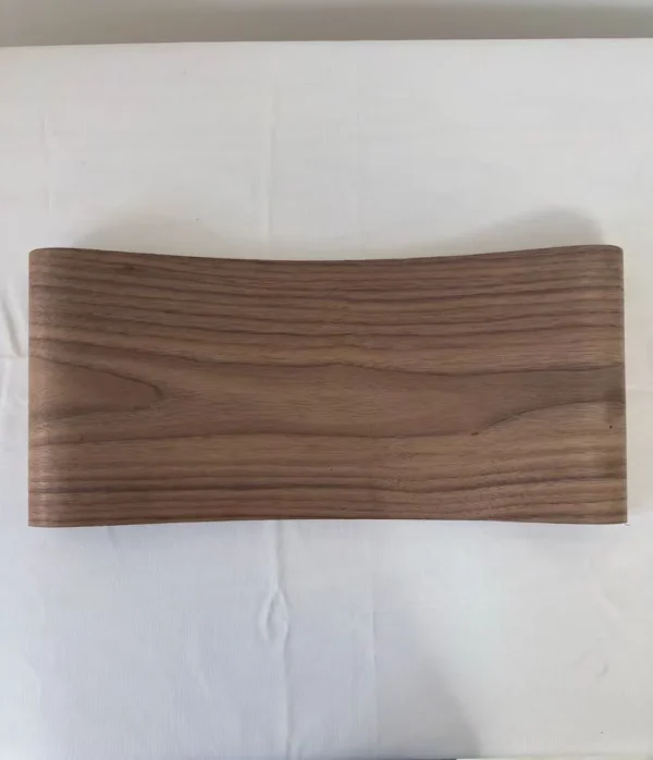 Premium Bent Laminated Double-Sided Black Walnut Plywood | 54 x 21 x 1.5 cm (≈21.26" x 8.27" x 0.59")