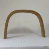 Premium Bent Laminated Solid Ash Wood Strip | 130 x 7.6 x 2.3 cm (≈51.18" x 3.0" x 0.91")