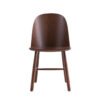 005dfe04d830f42bfa934978d647e6cd.jpg Modern Curved Back Dining Chair -Ergonomic Support & Minimalist Design, Versatile Home/Office Seating Solution