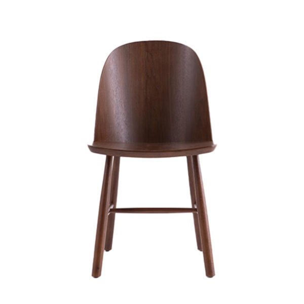 005dfe04d830f42bfa934978d647e6cd.jpg Modern Curved Back Dining Chair -Ergonomic Support & Minimalist Design, Versatile Home/Office Seating Solution