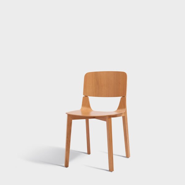 0c4665d95076db31e20eac5be9ba87b2.jpg Modern Minimalist Wooden Chair with Sturdy Legs - Nordic Home Furniture
