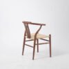 Scandinavian Style Lounge Chair - Lightweight Frame with Breathable Textured Seat