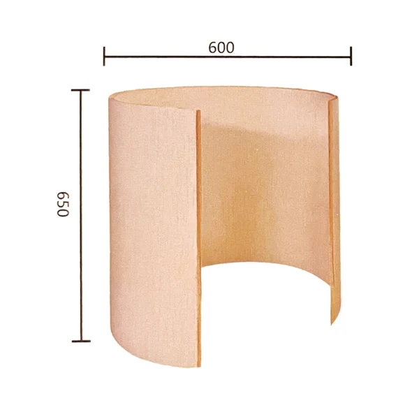 Hotel Furniture Plywood C60 Oval