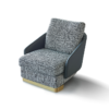 Lounge Accent Chair Eucalyptus Bent Plywood for Dining Living Room Bedroom Kitchen Outdoor Use Hot Pressed Furniture Frames