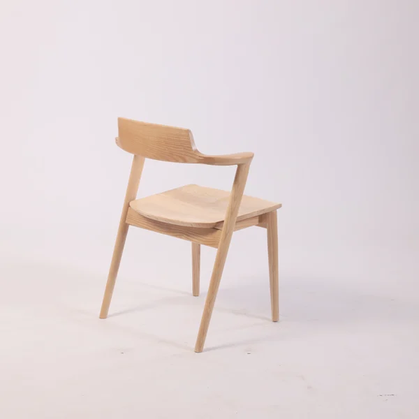 Modern Wooden Dining Armchair Sturdy Frame & Comfortable Seating for Home and Commercial Spaces Home Furniture