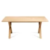 Durable Eco-Friendly Modern Farmhouse-Style Wooden Coffee Table Vintage Square Indoor Use for Living Room Home Furniture