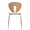 34bb2d933cb29bbb27ff150d4fb51dee.jpg Modern Butterfly Back Chair -Ergonomic Curved Design with Hollow Backrest, Minimalist Indoor Seating Solution