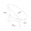 Customized Thickness 12mm 15mm 18mm Short Lead Time Casual Chair Plywood Laminated Plywood Sheet