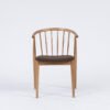 Modern Curved Back Dining Chair -Ergonomic Support & Minimalist Design, Versatile Home/Office Seating Solution