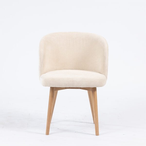 40b055d1c917338352b7cf9374b9bbc4.jpg Premium Upholstered Armchair - Solid Wood Tapered Legs & Cushioned Seat (Scandinavian Design)