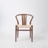 Scandinavian Style Lounge Chair - Lightweight Frame with Breathable Textured Seat