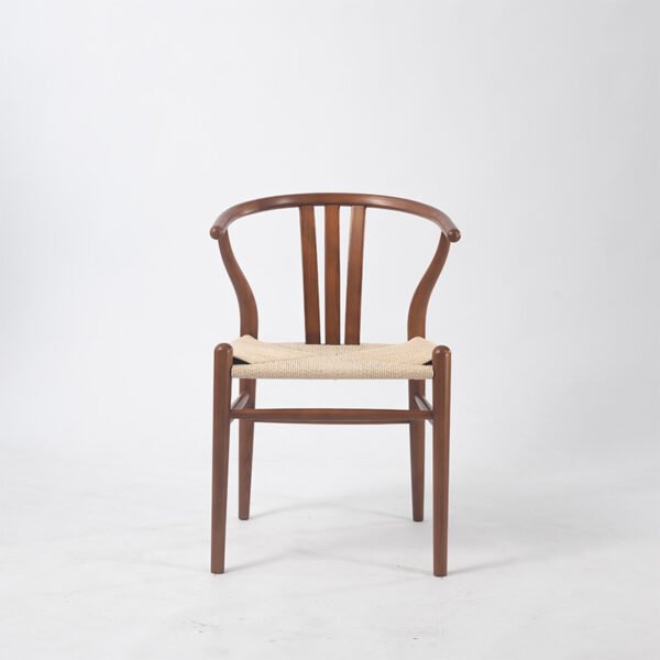 Scandinavian Style Lounge Chair - Lightweight Frame with Breathable Textured Seat