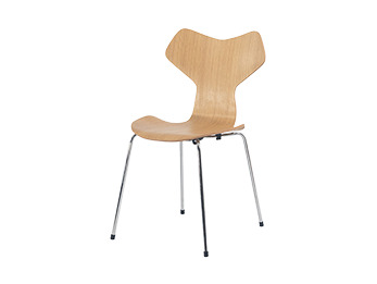 Contemporary Statement Chair -Sculptural Wing-Shaped Design