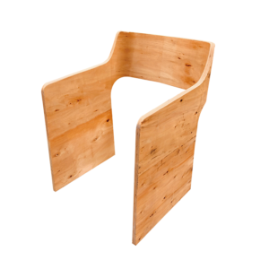 High Quality Chair Plywood Stylish Design Curved wood Chair Back for Multiple Usage