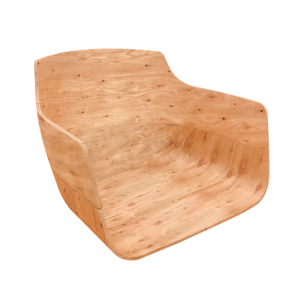 Casual Chair Eucalyptus Curved Wood for Dining Living Room Bedroom Kitchen Outdoor Use Hot Pressed Furniture Frames
