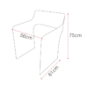 High Quality Chair Plywood Stylish Design Curved wood Chair Back for Multiple Usage