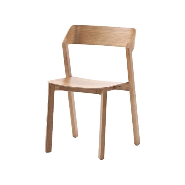 56581c89ee2486552e5a790c50f3a9bc.jpg Modern Curved Back Chair - Ergonomic Design with Smooth Lines, Minimalist Seating for Home/Office