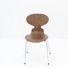 Modern Lounge Chair with Wooden Seat & Metal Legs - Ergonomic Arc-Shaped Backrest for Living Room/Office
