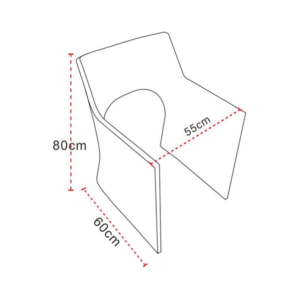 Eco-Friendly Eucalyptus Plywood -Modern Lounge Chairs for Home & Hotel (Durable &Waterproof)