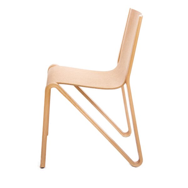 Compact Wooden Chair -ldeal for Dining, Office & Cafe