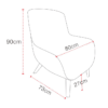Eucalyptus Timber Panel High Pressure Laminated Sheet Living Room Chair Frame