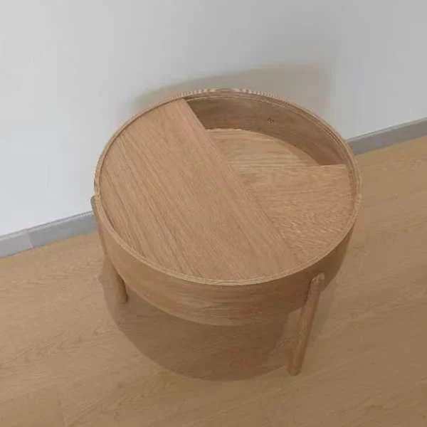 Modern Farmhouse-Style Wooden Coffee Table Durable Eco-Friendly Vintage Square for Indoor Use for Living Room Home Furniture