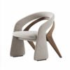Eucalyptus Plywood Leisure Chair Frames for Dining Living Room Bedroom Kitchen Outdoor Use