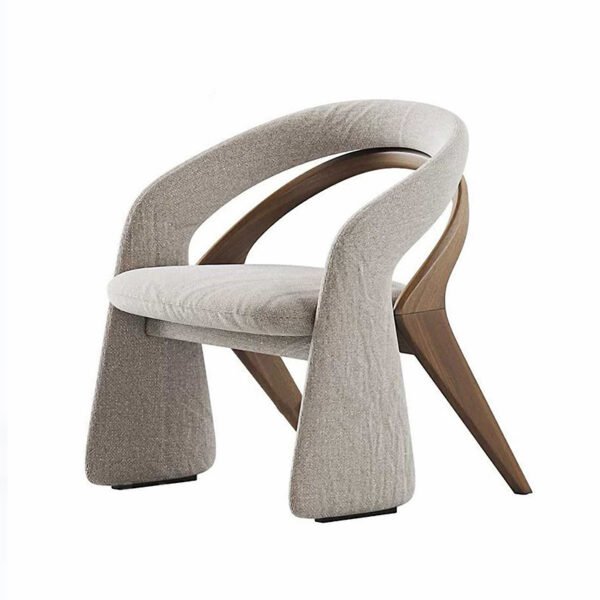 Eucalyptus Plywood Leisure Chair Frames for Dining Living Room Bedroom Kitchen Outdoor Use