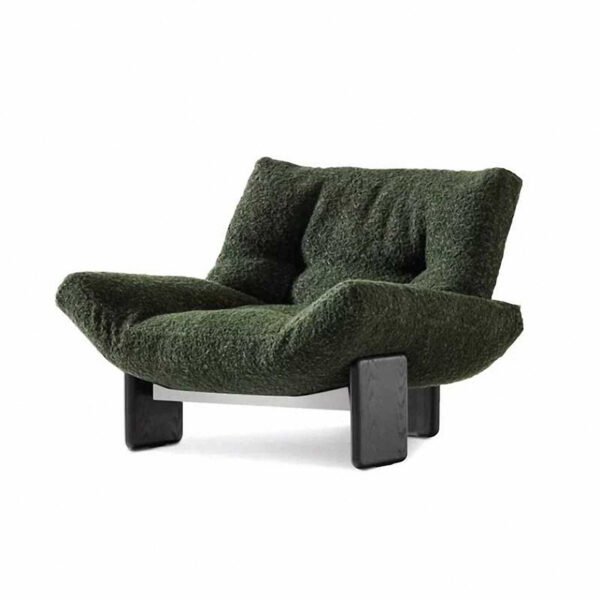 High Quality Vintage Style Wooden Accessories Plywood Frame Lounge Chair for Living Room Furniture