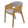 Wood Chair Plywood C10-K