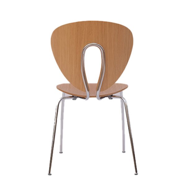 bbd960fd8b5e9973565cb403df4f1787.jpg Modern Butterfly Back Chair -Ergonomic Curved Design with Hollow Backrest, Minimalist Indoor Seating Solution
