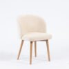 bf2b35d7ae3b27eb1c0103892c64a74b.jpg Premium Upholstered Armchair - Solid Wood Tapered Legs & Cushioned Seat (Scandinavian Design)