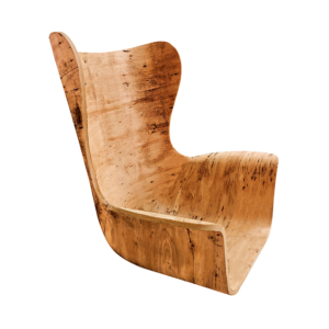 Eucalyptus Curved Plywood Leisure Chair for Dining Living Room Bedroom Kitchen Outdoor Use High Pressure Laminated Sheet