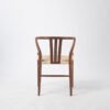 Scandinavian Style Lounge Chair - Lightweight Frame with Breathable Textured Seat